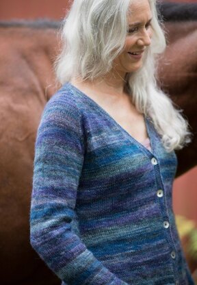 Potager Cardigan in Berroco Millefiori Light - 393-2 PDF