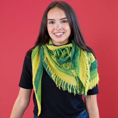 Afifa The Kraken Shawl - Camp Color/Beware the Kraken Collection PDF