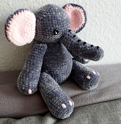 Crochet Pattern Elephant Tröti!