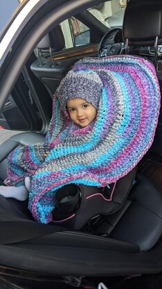 Toddler carseat poncho