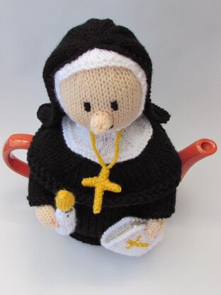 Catholic nun tea cosy