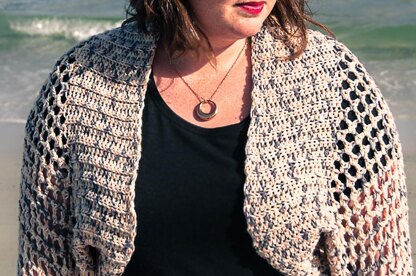 Crochet wrap cardigan best sale