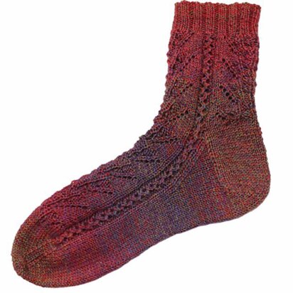 Crimson Sage - knitting pattern