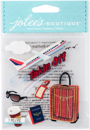 Jolee's Boutique Dimensional Stickers - Taking Off