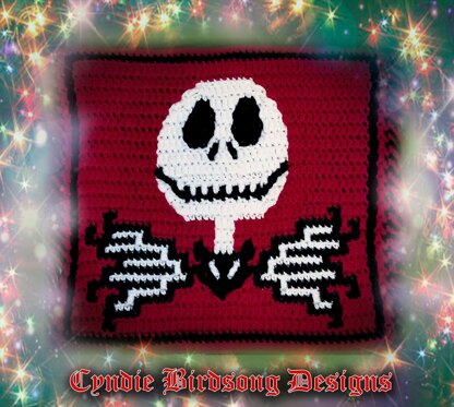 Christmas Villains - Jack Skellington square