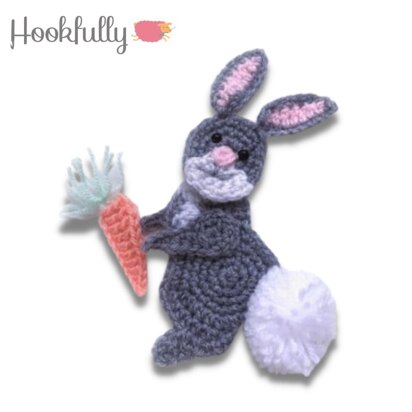 Easter bunny applique