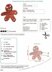 Gingerbread men garland