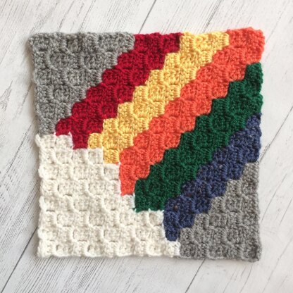 C2C Rainbow Wall Hanging