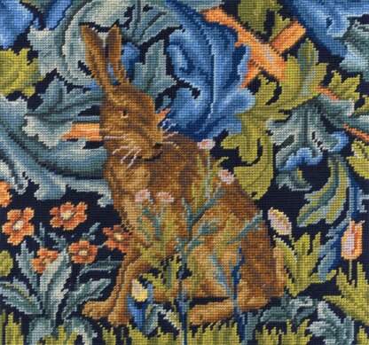 DMC The Hare by William Morris Needlepoint Kit - 35 x 35cm