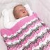 Knitting Pattern baby blanket afghan #444