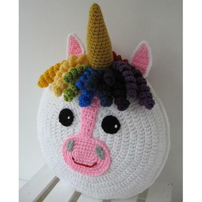 Rainbow Unicorn Pillow