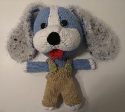 Knitkinz Blue Dog