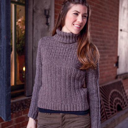 Gertie Sweater in Berroco Remix - PDF336-6