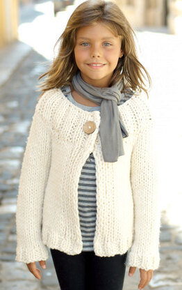 Cardigan & Waistcoat in Sirdar Denim Ultra Super Chunky - 9239