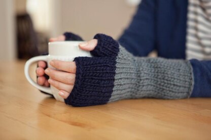 Colorblock Mittens