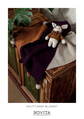 Nuutti Baby Blanket in Novita Nalle - NFFP007 - Downloadable PDF