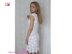 White lace short dress