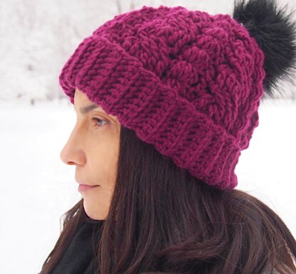 Cables & Bobbles beanie