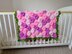 Summer Garden Flower Baby Blanket