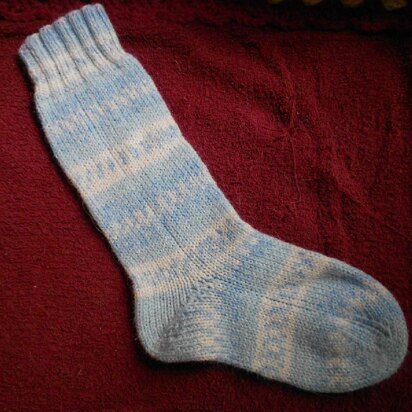 Simple Short--Row Heel Socks (with 3 DPN's)