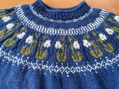 Snowdrop Yoke Jumper
