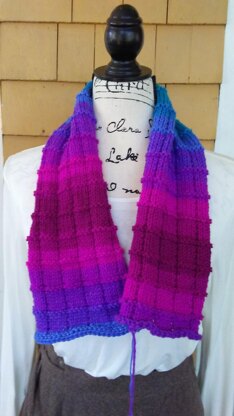 Tile Stitch Scarf