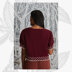 "Florence Frill Short Sleeve Jumper" - Jumper Knitting Pattern For Women in Willow & Lark Poetry by Willow & Lark