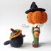 Igor Pumpkin Head and Crow Amigurumi