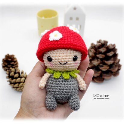 Baby Mushroom Crochet Pattern