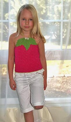 Fruity Fun 2. Raspberry Top Crochet