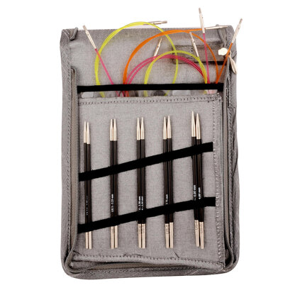 Knitter's Pride Karbonz Normal Interchangeable Deluxe Needle Set (Set of 9)