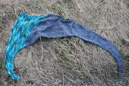 Ocean Waves Shawl