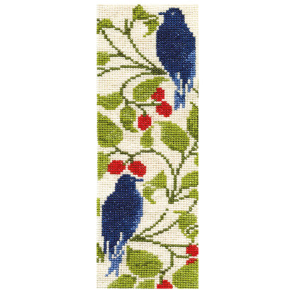 DMC The V&A - Bird and Berry - C.F.A Voysey Bookmark - 6cm x 19.5cm