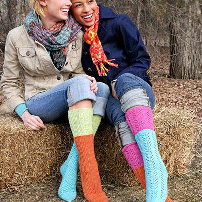 Two for One Socks in Spud & Chloe Fine - 9806 