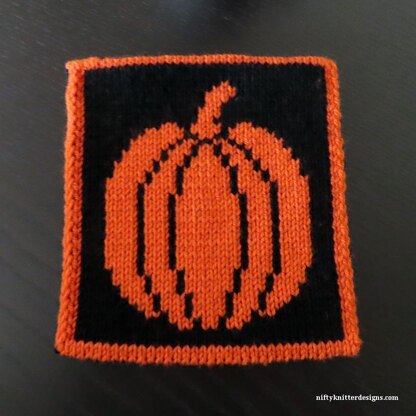 Pumpkin Potholder