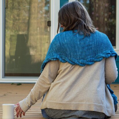 Jazz Age Shawlette - knitting pattern