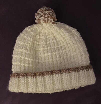 Alexis Hat with Bobble for Adults and Children