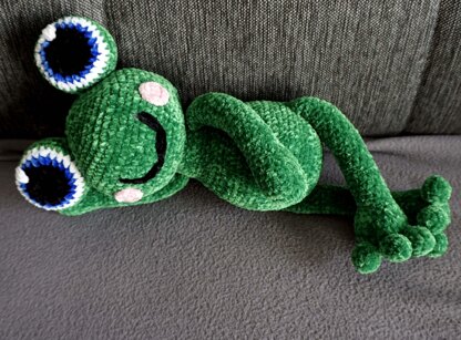 Crochet pattern for frog Quaki