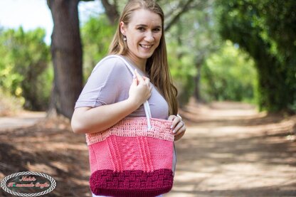 Bobble Basketweave Bag