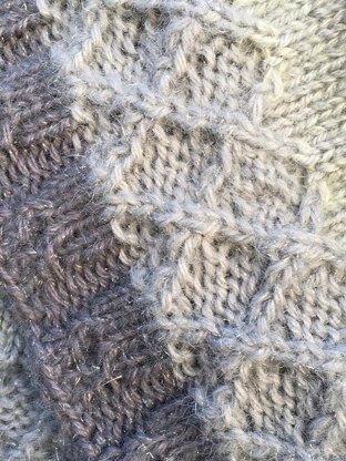 Snuggle Bunny shawl