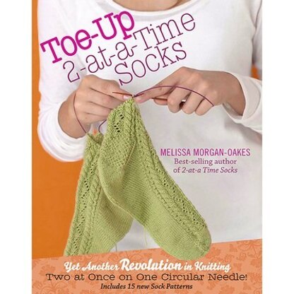 Storey Publishing Toe-Up 2-at-a-Time Socks