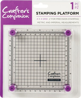 Crafter's Companion Stamping Platform 4"x4"