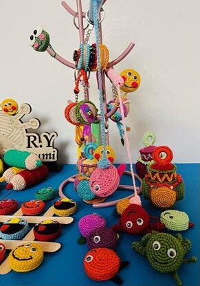 Recycle cheerful Amigurumi ideas
