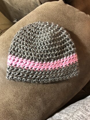 Baby girl beanie