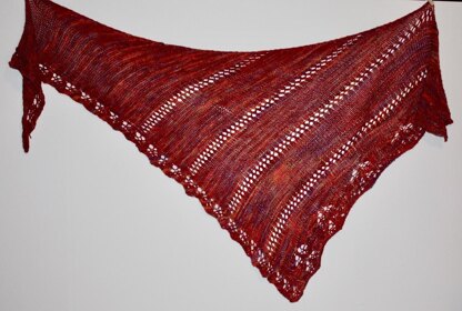 Autumn's Edge Shawl