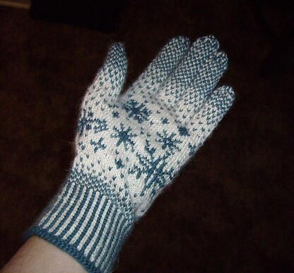 Snowflake Gloves