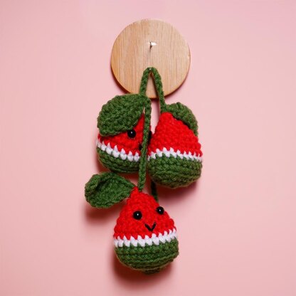 Watermelon Slice Car Hanging