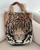 Tiger Mosaic Bag/ Pillow