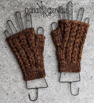 Caffeine Fingerless Mitts