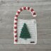 Chrissy Christmas Candy Cane Bib